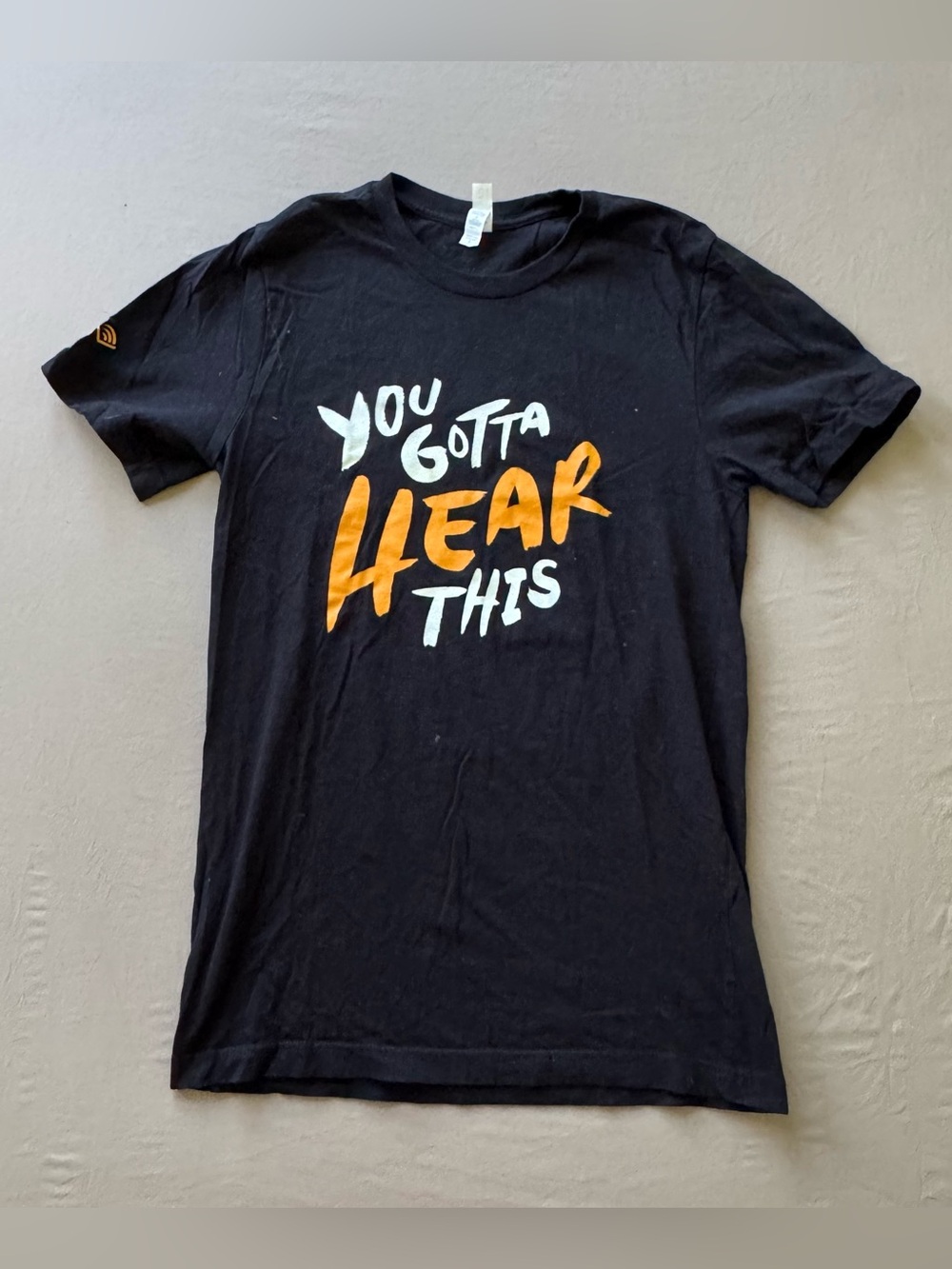 Audible Promotional Slogan Tee